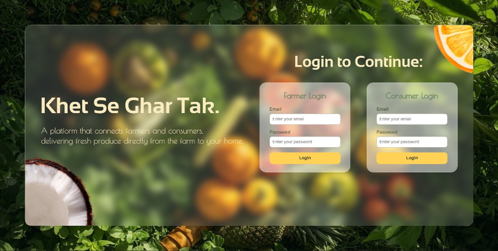 Khet Se Ghar Tak project screenshot